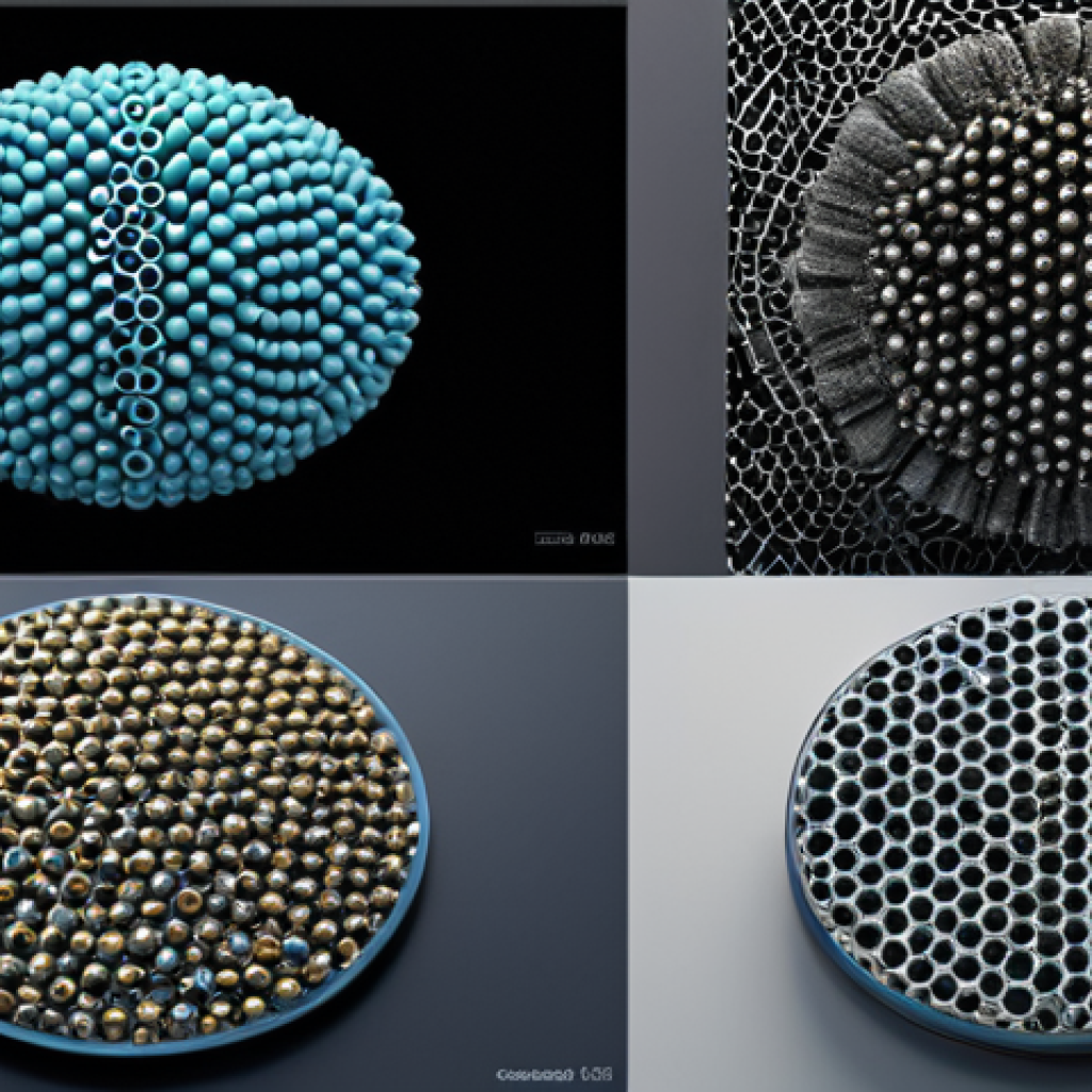 다층 나노소재 - Here are three detailed image prompts for generation, focusing on the transformative power of multil...