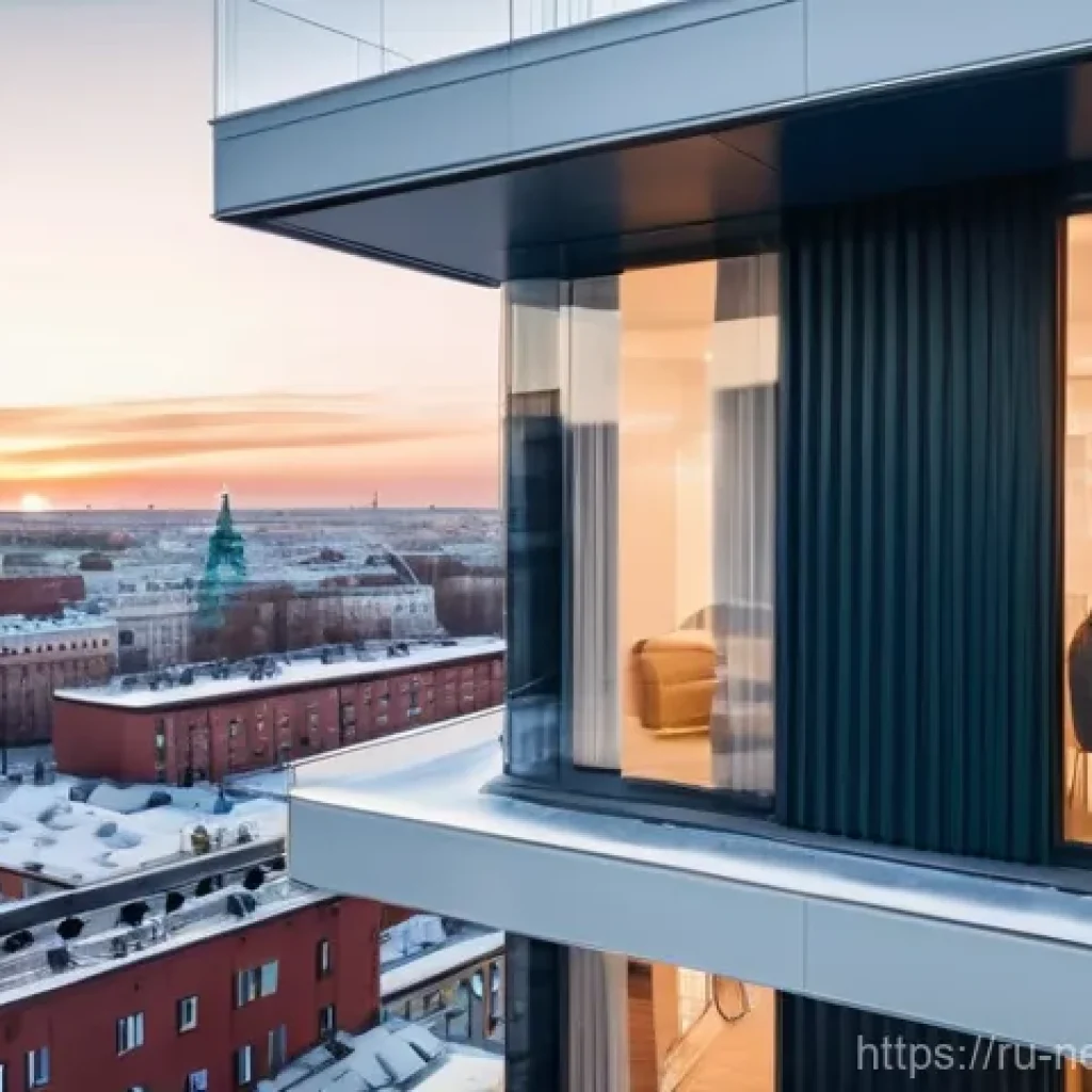 페로브스카이트 태양전지 - **Prompt 1: Urban Integration and Modern Living**
A wide shot of a futuristic, elegant apartment...