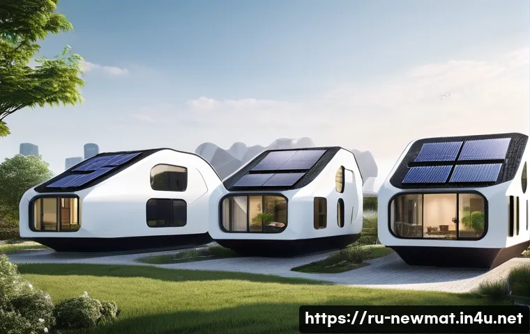 자기구조체 - A futuristic modular residential complex composed of lightweight, eco-friendly composite materials w...
